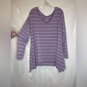 Just be 3x long sleeve striped tunic